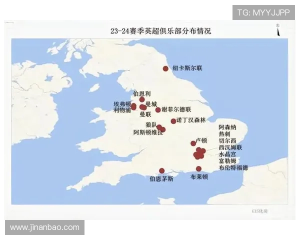 英超伦敦球队地图及地区球队介绍